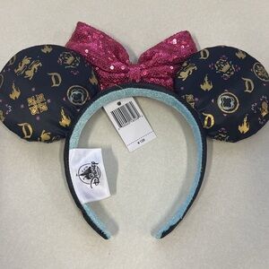 🎀 Shanghai Disney Resort Pink Sequin Bow Ears 🎀